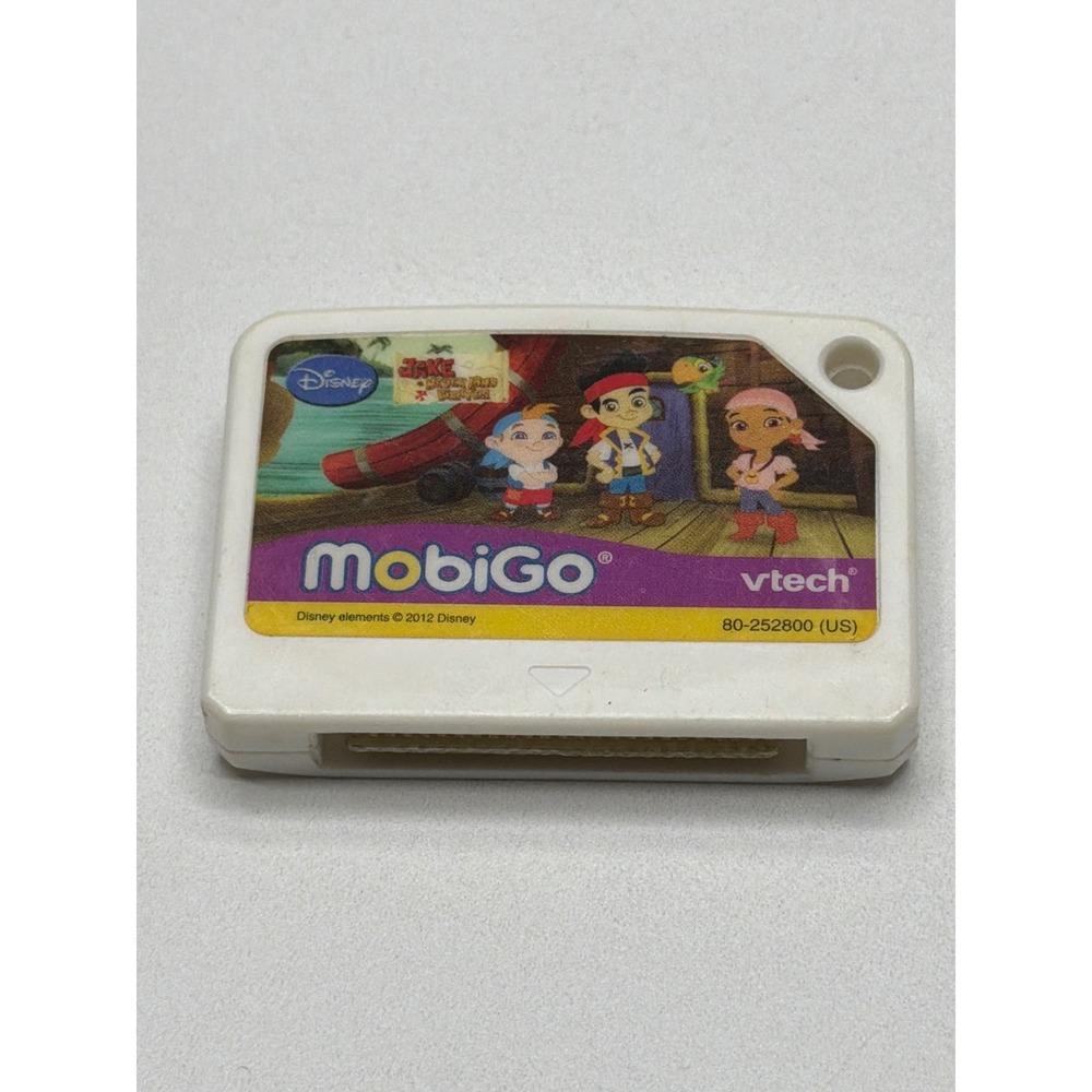 Vtech MobiGo Cartridge Jake and The Never Land Pirates Educational Game For Kids